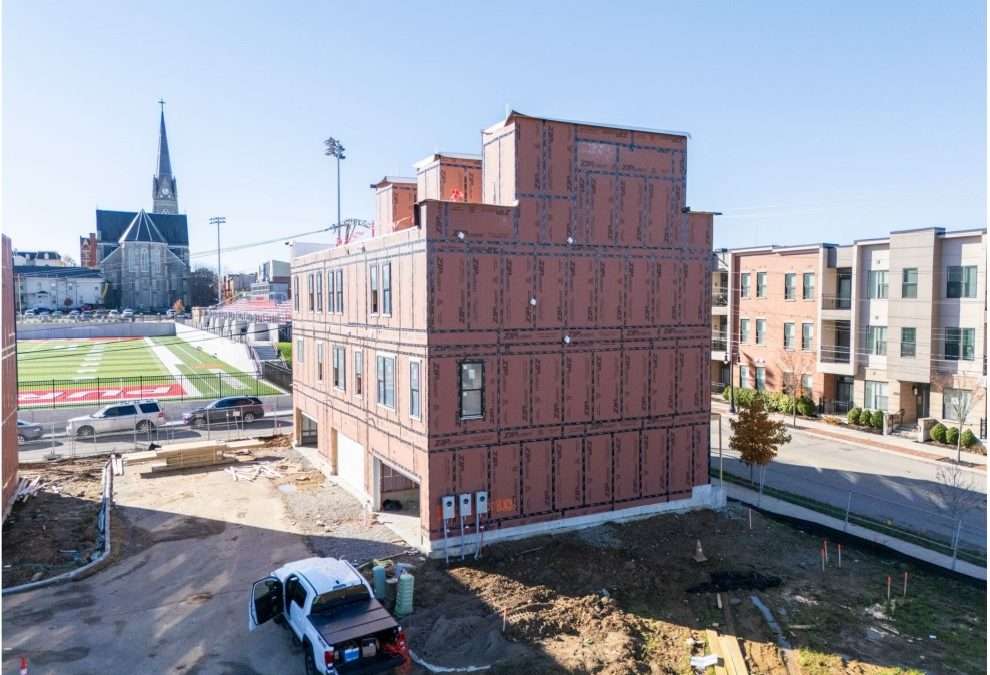 Everly Update: First Building Takes Shape Ahead of March Target